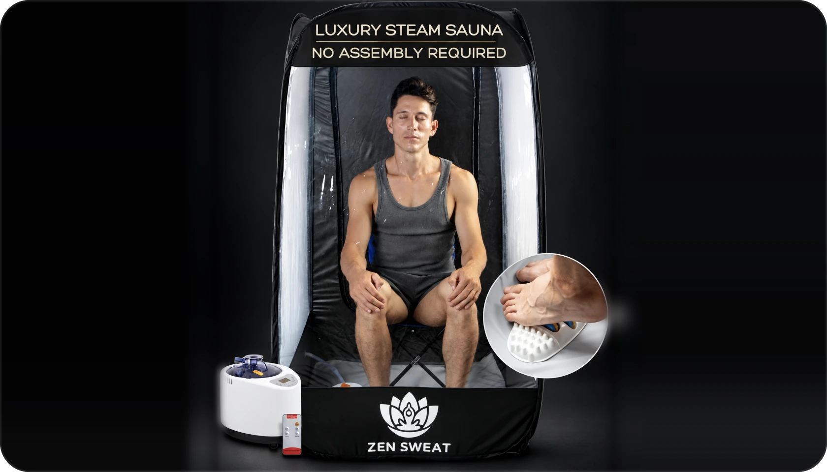 Zen Sweat, a calm brand for a sweaty product